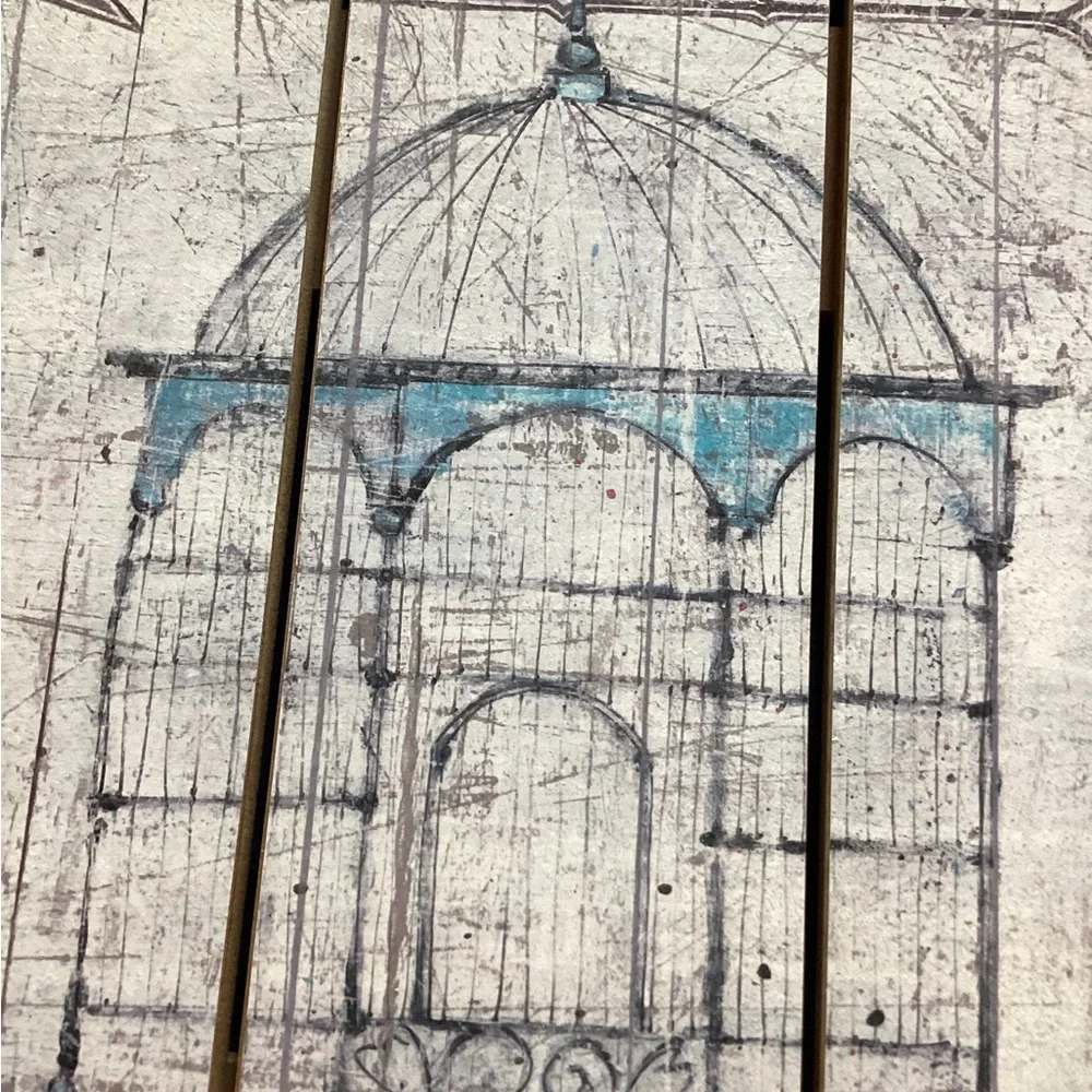 Shabby chic Flea Market bird cage 11 wall‎ art - Picture 5 of 7